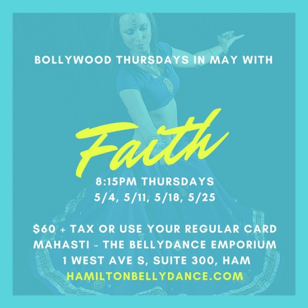 BOLLYWOOD THURSDAYS IN MAY